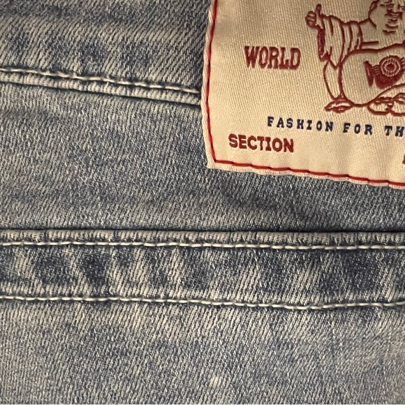 TRUE RELIGION SUPER SKINNY PLUS SZ. 42 (24W+)JEANS JENNIE MID-RISE CURVY SKINNY - Picture 3 of 6